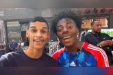 Luva saiu em defesa do amigo, o  influenciador norte-americano IShowSpeed.
