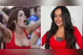 Larissa Riquelme deixou para trás o rótulo de musa da Copa de 2010 e voltará ao Mundial de 2026 como jornalista credenciada.