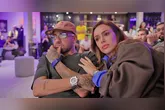 Neymar ficou ao lado da esposa, Bruna Biancardi