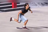 Rayssa Leal encerra a etapa de Roma da Copa do Mundo de skate street na 5ª colocação. A prova foi vencida pela australiana Chloe Covell, seguida por Yumeka Oda e Chenxi Cui no pódio.
