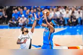 Shai (azul) apareceu e monstrou porque é o MVP