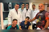 Solidariedade acima da rivalidade: médico do Remo ajuda Pam Pam em sua recuperação.