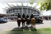 Segurança reforçada para o clássico Remo x São Paulo.
