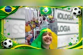 Família reunida na Copa de 2022.