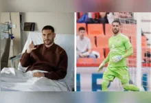 Antes da estreia da Argélia na Copa do Mundo de 2026, Luca Zidane sofreu fraturas na mandíbula e no queixo, passou por cirurgia e acelerou a recuperação para voltar aos gramados usando uma máscara de proteção facial.