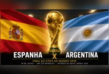 Saiba tudo sobre a final da Copa do Mundo 2026: horários, escalações e onde assistir ao jogo Espanha x Argentina.