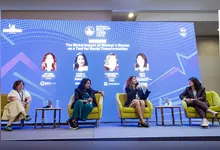 O evento contou com lideranças da indústria do futebol.