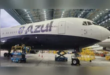 O avião pertence à companhia sul-africana Aeronexus e foi avaliado em cerca de R$ 1,19 bilhão.