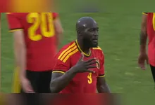 O atacante do Napoli respondeu bem ao primeiro teste e marcou o segundo gol na vitória belga por 2 a 0 sobre a Croácia.