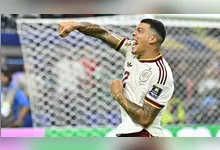 Soccer Football - FIFA World Cup 2026 - Semi Final - France v Spain - Dallas Stadium, Arlington, Texas, U.S. - July 14, 2026 Spain's Pedro Porro celebrates after the match IMAGN IMAGES via Reuters/Maria Lysaker
