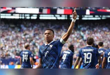 GR2261. NUEVA JERSEY (ESTADOS UNIDOS), 16/06/2026.- Kylian Mbappe de Francia celebra un gol este martes, en un partido del grupo I del Mundial de la FIFA 2026 entre Francia y Senegal en el estadio MetLife de Nueva Jersey (Estados Unidos). EFE/ Sebastiao Moreira ORG XMIT: GR2328