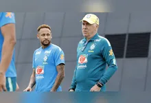 Neymar vai começar novamente no banco, mas deve ganhar mais minutos do que contra a Escócia