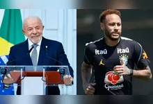 Imagem ilustrativa da notícia Lula diz que Neymar é o "primeiro jogador home office do mundo"