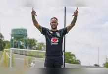Atacante Neymar