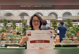 A chocolatier Marina, da ″La Brigaderie de Paris″, conquistou pela segunda vez a prata na premiação