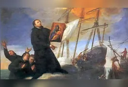 Jesuíta português e seus 39 companheiros foram martirizados em alto-mar durante viagem missionária rumo ao Brasil.