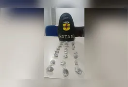 Ação policial no bairro Jardim União apreendeu 24 porções de maconha após denúncia anônima de moradores.