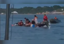 Caso ocorreu em Conceição do Araguaia; barqueiro agiu rápido e evitou tragédia no balneário.