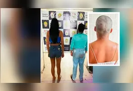 Mulheres acusadas de participação foram presas e a mulher que teve o cabelo completamente cortado