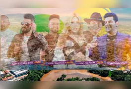 O Lago Nova Carajás recebe estrutura de grande porte para os shows de aniversário; expectativa é de público recorde.