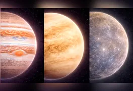 Embora o ápice do evento esteja previsto para o dia 12 de junho de 2026, os três astros já podem ser vistos desde já