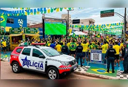 Viaturas do 4º BPM intensificarão rondas em praças e avenidas de Marabá durante transmissões da Copa.