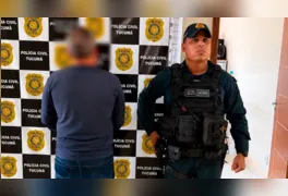 Alan Jorge Bezerra Pereira foi localizado após cruzamento de dados do serviço de inteligência e apresentado à Delegacia de Polícia Civil de Tucumã.
