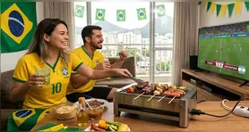 Churrasqueira elétrica pode salvar sua Copa do Mundo com mais praticidade