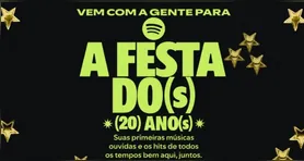 Fundado na Suécia em 2006, o Spotify completa 20 anos em 2026 como a maior plataforma de streaming musical do mundo.