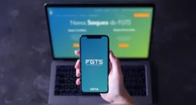 Aplicativo do FGTS permite consultar saldo e extrato completo diretamente pelo celular, facilitando o acompanhamento dos depósitos mensais.