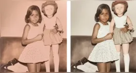 Com inteligência artificial, fotos antigas podem ser restauradas, recuperando cores, nitidez e detalhes apagados pelo tempo.