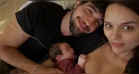 Rafa Kalimann e Nattan receberam a primeira filha, Zuza, em janeiro, após decisão da atriz de induzir o parto no fim da gestação.