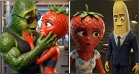 Personagens criados com auxílio de Inteligência Artificial impulsionam o fenômeno das “novelinhas de frutas”, que viralizam em 2026.