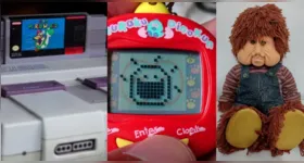 Brinquedos clássicos dos anos 80 e 90 seguem marcando gerações e despertando nostalgia até hoje.