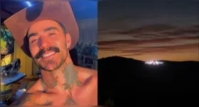 Mayk Leão afirma ter registrado luzes incomuns sobre uma área de mata no Paraná; vídeo viralizou e alimentou debates sobre a possível presença de um OVNI.