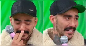 Em participação ao vivo no Domingo Legal, Mayk Leão se emocionou ao relatar ameaças e o impacto da repercussão do vídeo em que afirma ter registrado um suposto OVNI próximo à sua casa.