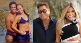 Poliana Rocha revelou que conheceu Leonardo durante uma cerimônia religiosa e relembrou o início da história de amor com o sertanejo.