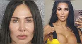 Vivian Alexandra Gomez (à esquerda) foi condenada pela morte de Christina Ashten Gourkani, sósia de Kim Kardashian