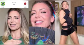 Sheila Mello revive coreografia de “Arigatchan”, clássico do É o Tchan!, e diverte seguidores em meio à expectativa para Brasil x Japão.