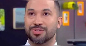 Gil do Vigor falou sobre a primeira experiência sexual durante participação no programa "Papo de Segunda", do GNT.