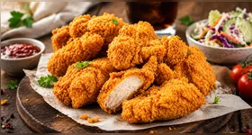 Frango crocante na airfryer conquista quem busca praticidade