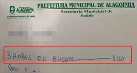Em nota, o órgão destacou que a profissional mencionada não assinou o receituário