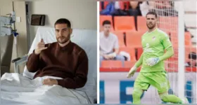 Antes da estreia da Argélia na Copa do Mundo de 2026, Luca Zidane sofreu fraturas na mandíbula e no queixo, passou por cirurgia e acelerou a recuperação para voltar aos gramados usando uma máscara de proteção facial.
