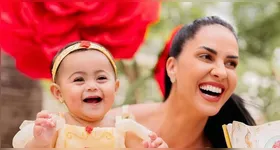 Graciele Lacerda e a filha, Clara