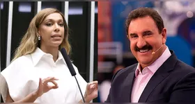 A parlamentar sustenta que Ratinho não fez críticas à sua atuação política