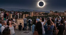 A a Espanha terá maior área de totalidade da Europa e será possível avistar o eclipse cruzando o país de oeste para leste.