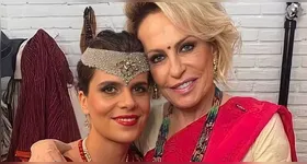 Mariana Maffeis com a mãe, Ana Maria, no dia de seu segundo casamento, em janeiro de 2020