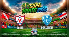 Águia de Marabá e Paysandu decidem vaga na Copa Norte