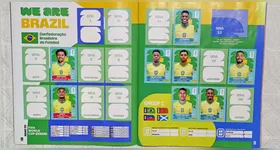 E você, já começou a coleção? Copa do Mundo começa no dia 11 de junho e Brasil estreia dia 13 contra Marrocos