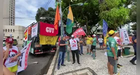 Imagem ilustrativa da notícia Trabalhadores fazem ato pelo fim da escala 6x1 em Belém